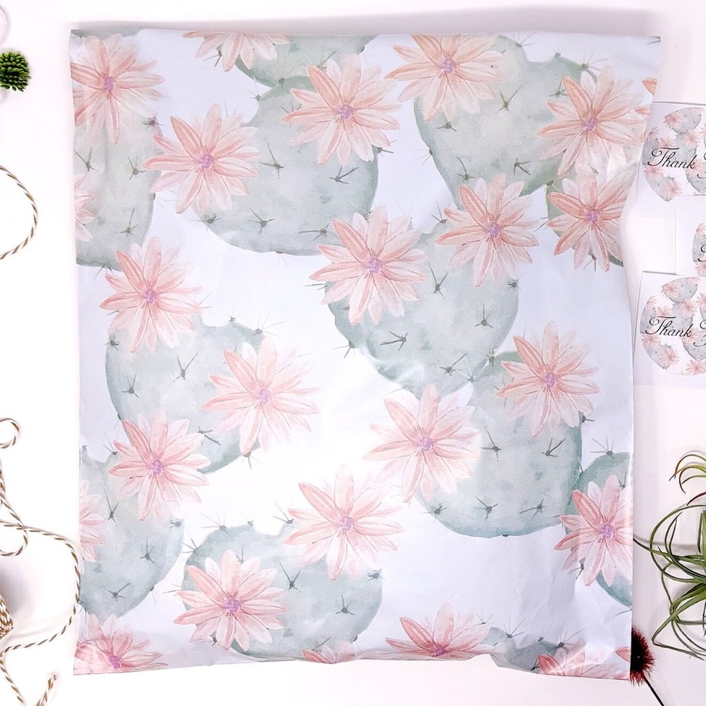 LAST ONE 25 14X17 Flower Cactus Mailers CLEARANCE - Picture 6 of 6